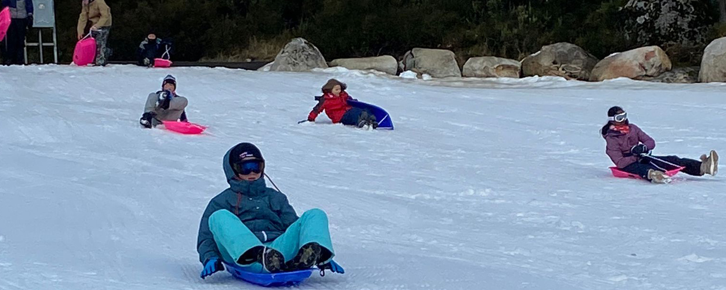Tobogganing