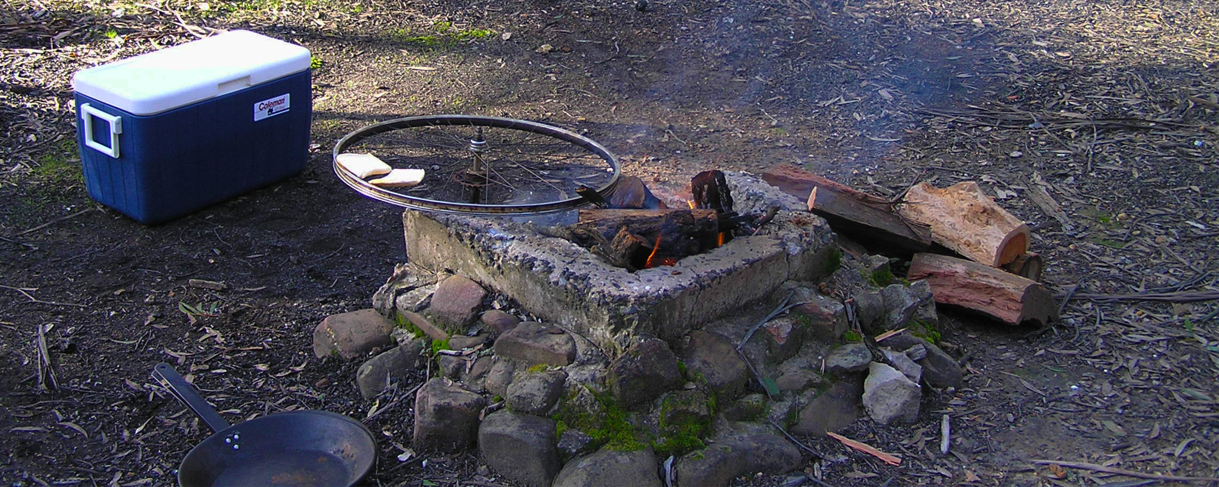 Anytime is a great time to sit around the campfire